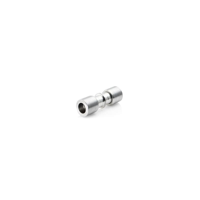 Straigh aluminium connector LOKRING 2 NK Al 00