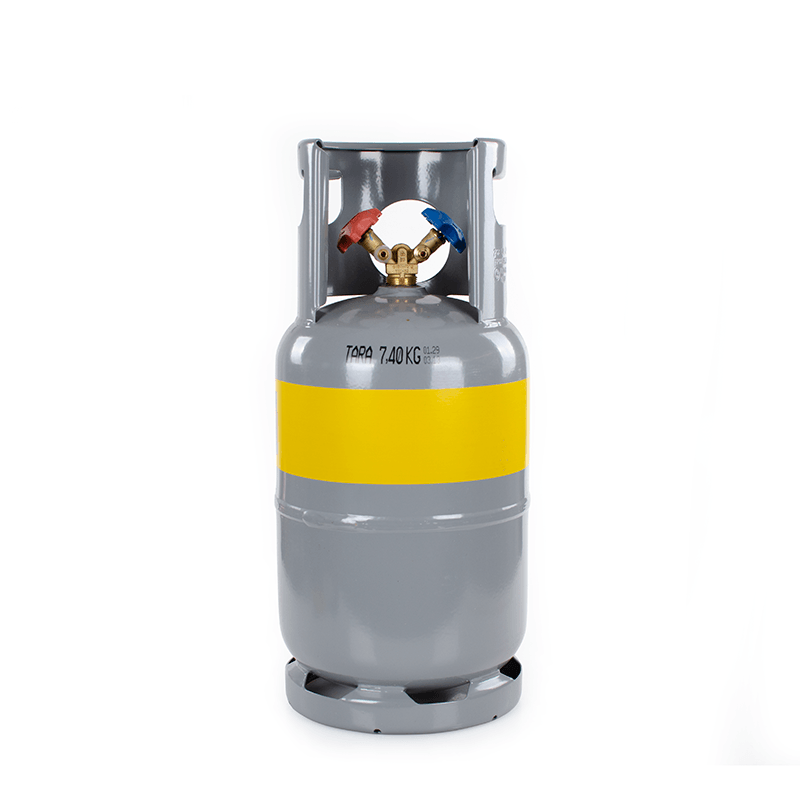 Kältemittelflasche 2V 1/4"SAE 12,5L grau