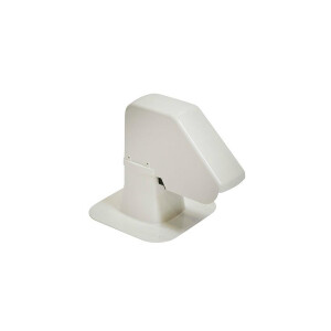 Plastic roof inlet 125x125mm H=415mm