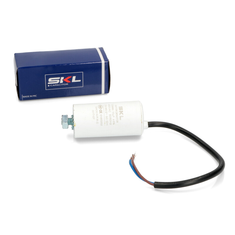 Kondensator m. Kabel 10µF 450V