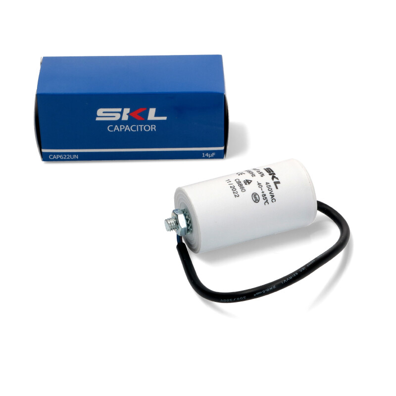 Kondensator m. Kabel 14µF 450V