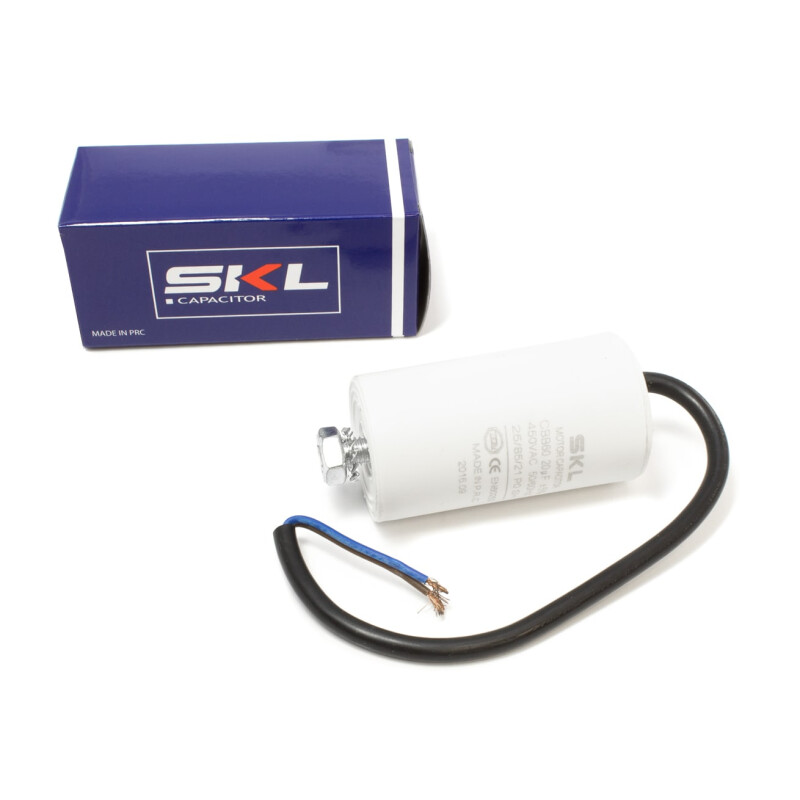 Kondensator m. Kabel 20µF 450V
