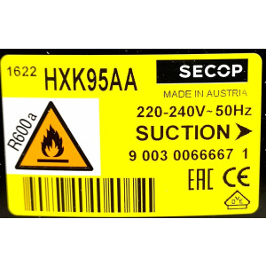 Kompressor HXK95AA ACC / Secop
