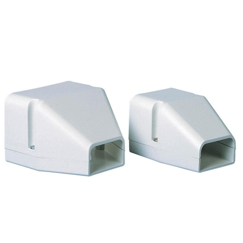 Duct end Speedi Duct 70x65mm white