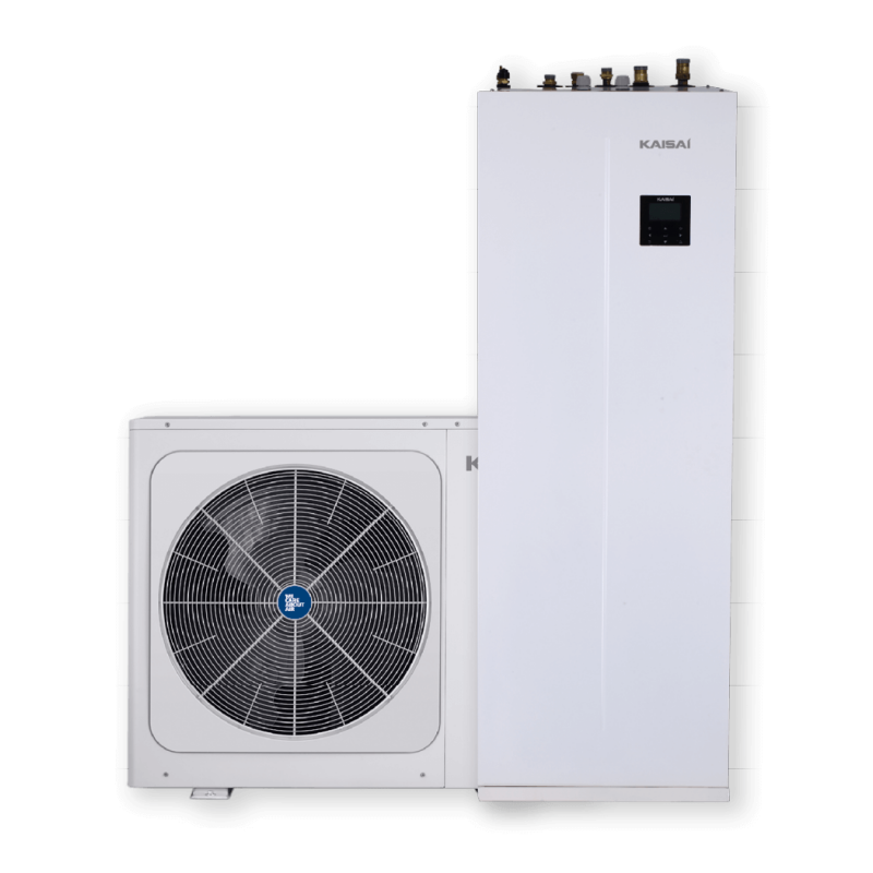 Air-Water-Heat Pump Split with 190L DHW- Tank 8kW KHA-08RY1 Kaisai