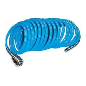 Druckluft-Spiralschlauch 5m blau Weldinger