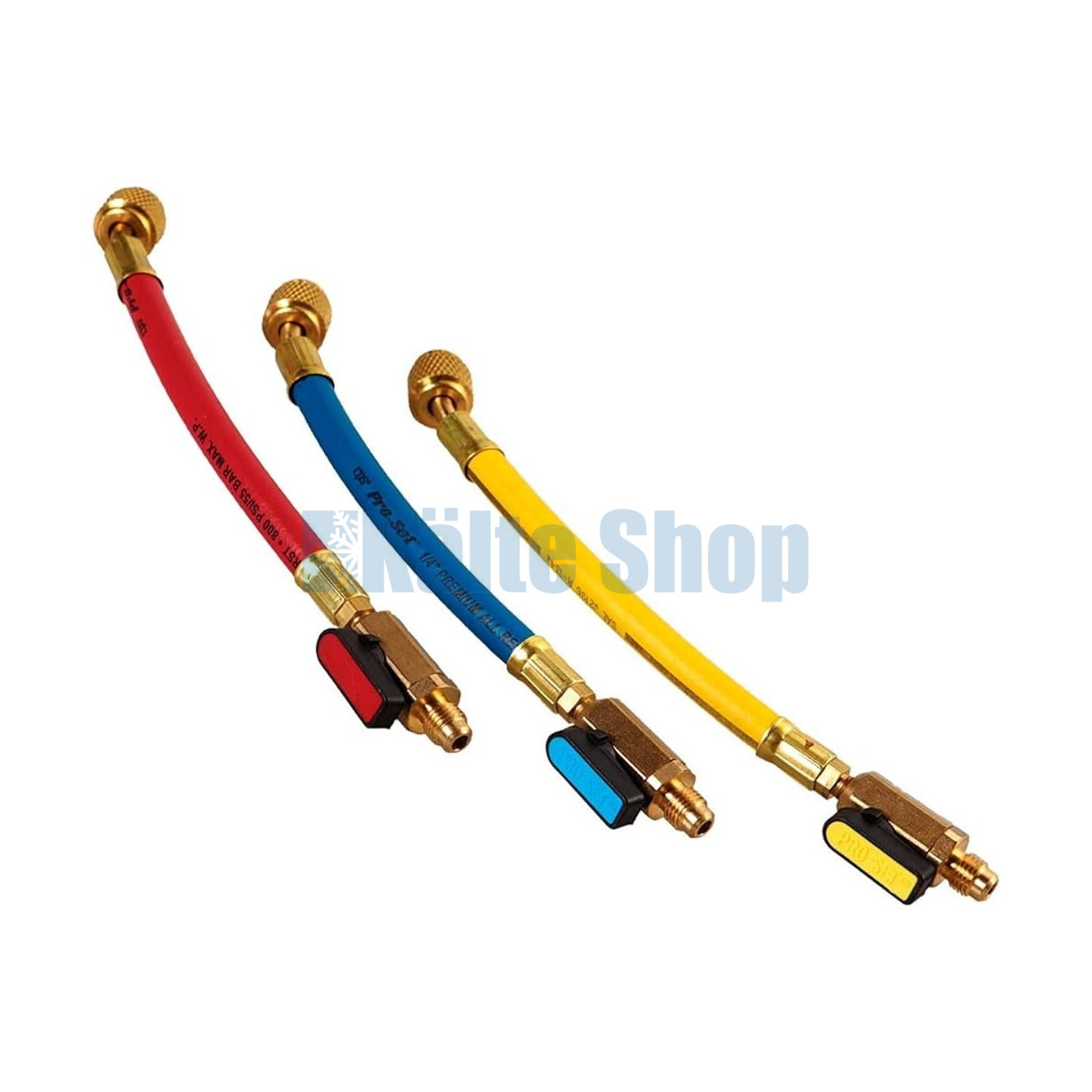 Schlauchverlängerungen m. Absperrventil 1/4