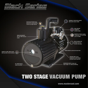 Vacuum pump Black Series 90612-2V-220-BL Mastercool
