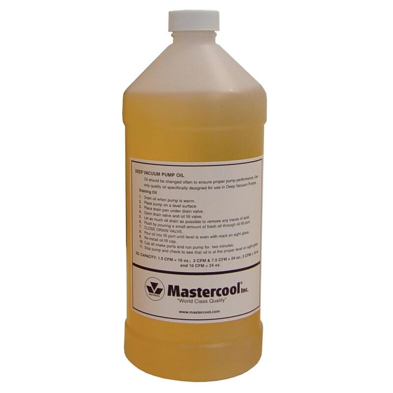 Vacuum pump oil 946ml 90032 Mastercool