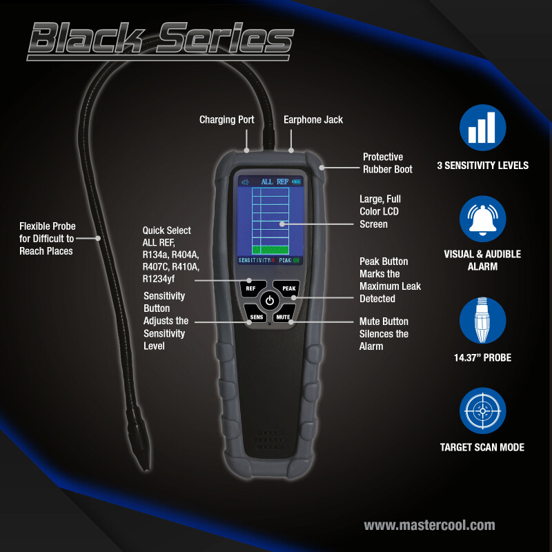 Leak detector Black Series 55600 Mastercool