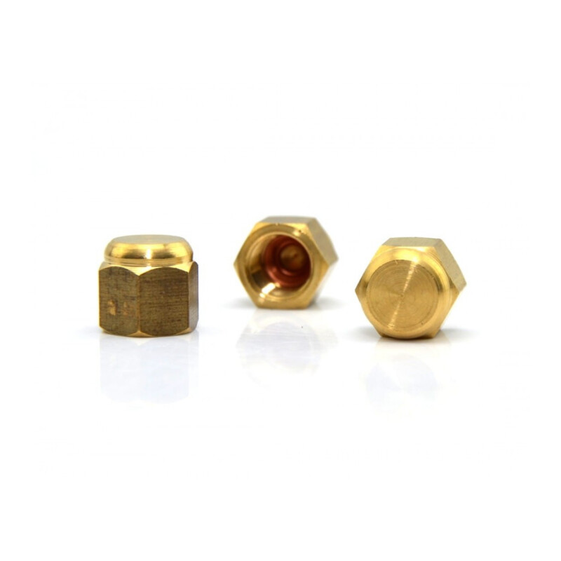 Brass cap 1/4"SAE