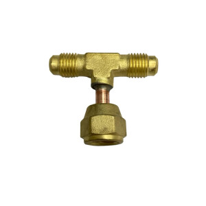 Tees with swivel nut T6-4CR