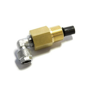 Adapter 1/4"SAE T6 M12x1