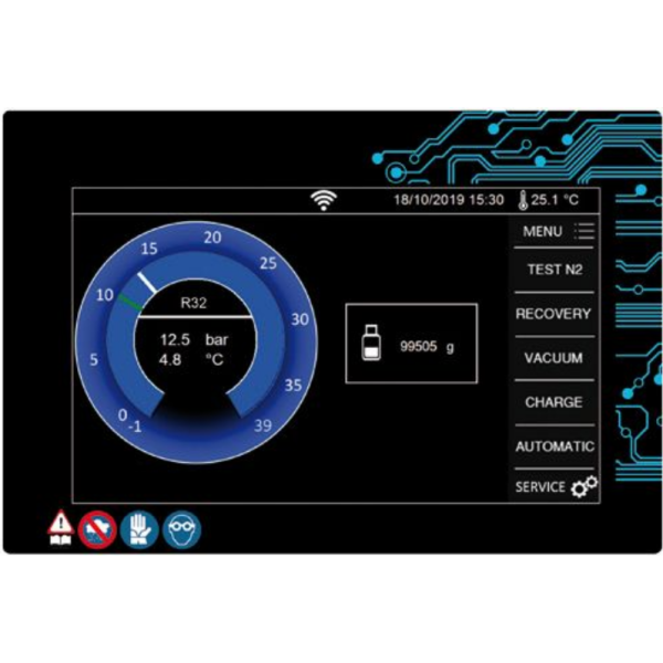 Automatische Füllstation KOMPACT-HFC-100-TOUCH Wigam