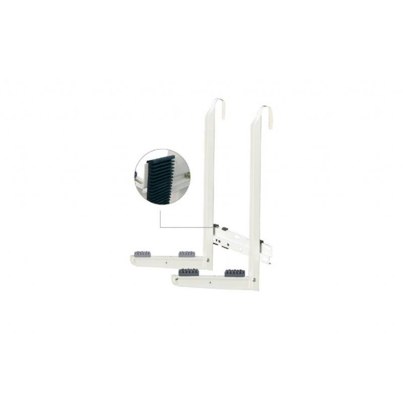 Geländerkonsole mit Traverse MR 100kg 470x700x800...
