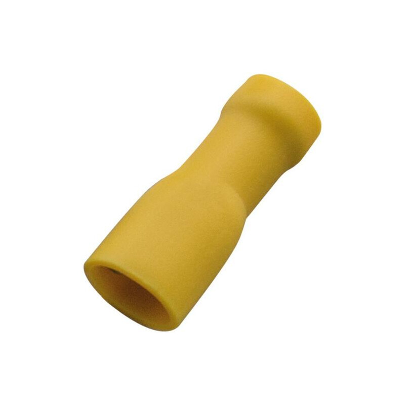 Flachsteckhülsen vollisoliert 100 Stk. 2,5-6mm²...