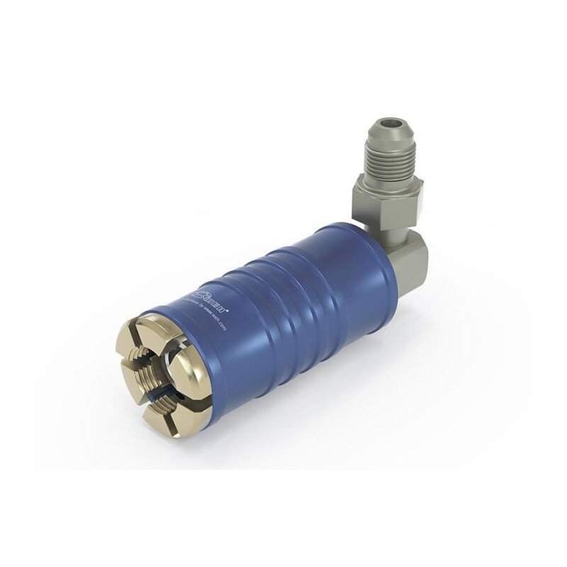 Schnellkupplung TW111-CC0/A 1/4"SAE 90° blau WEH