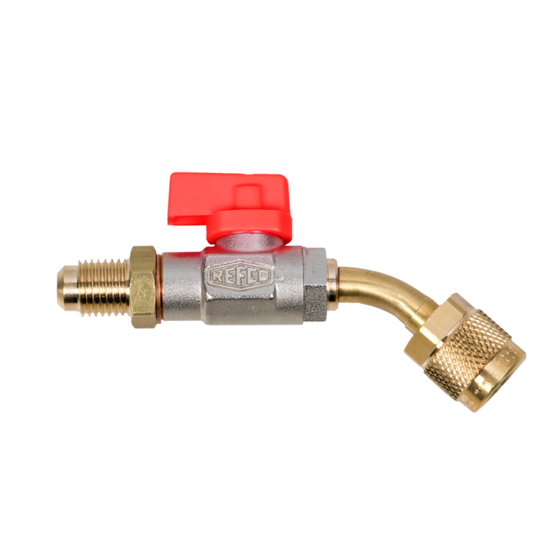 Kugelventil CA-1/4”SAE-R-45° 1/4"SAE Refco