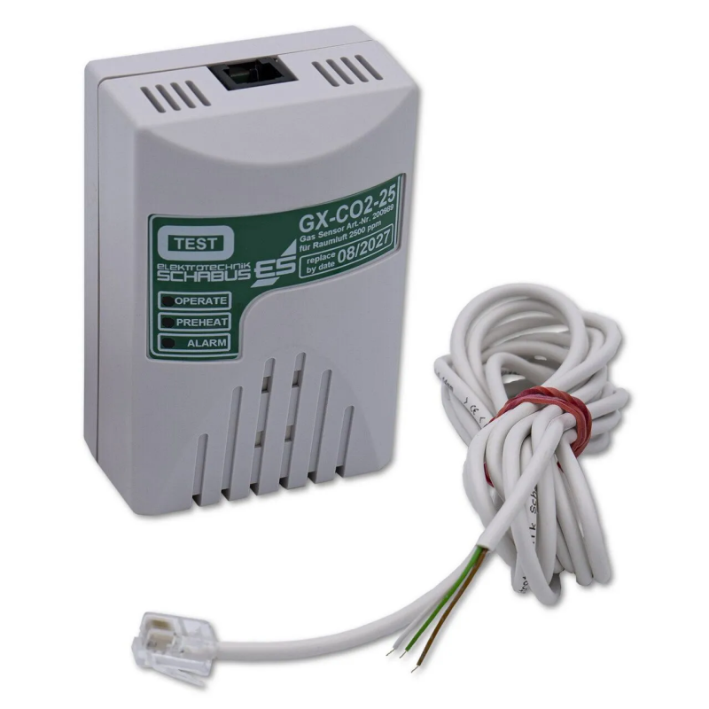 Gassensor Kohlendioxid (Raumluftqualität) GX-CO2-25...
