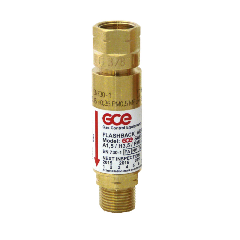 Explosionssicherung Brenngas FBA SG3 G3/8"LH GCE