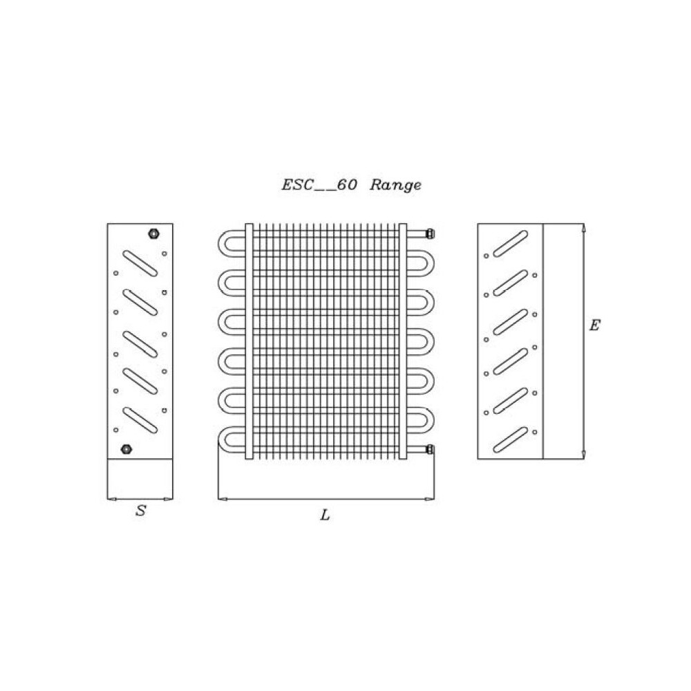 Static evaporator REC15060