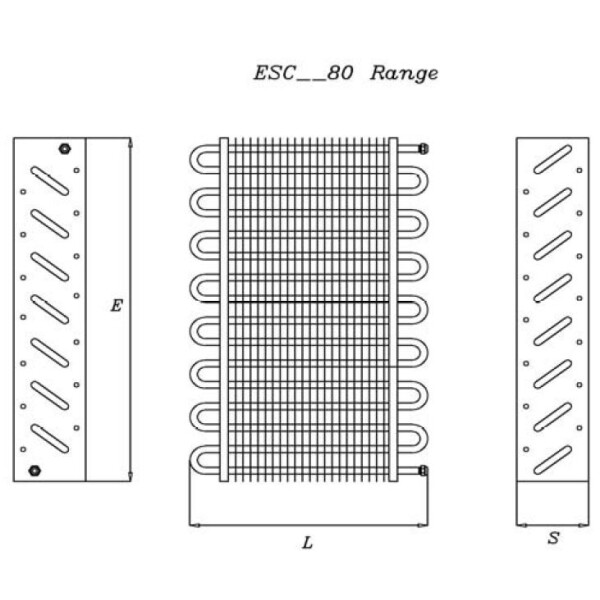 Static evaporator REC15080