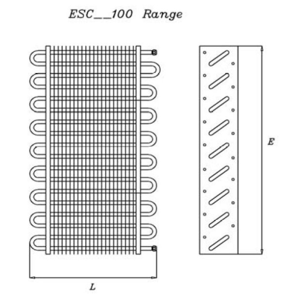 Static evaporator REC170100