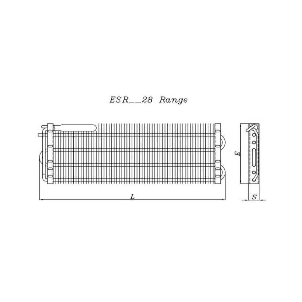 Static evaporator eSR5028