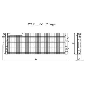 Static evaporator eSR7028