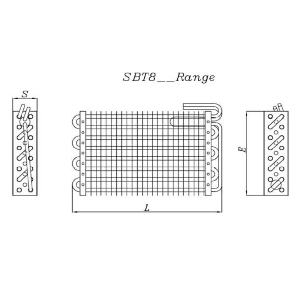 Static evaporator SBT850/75