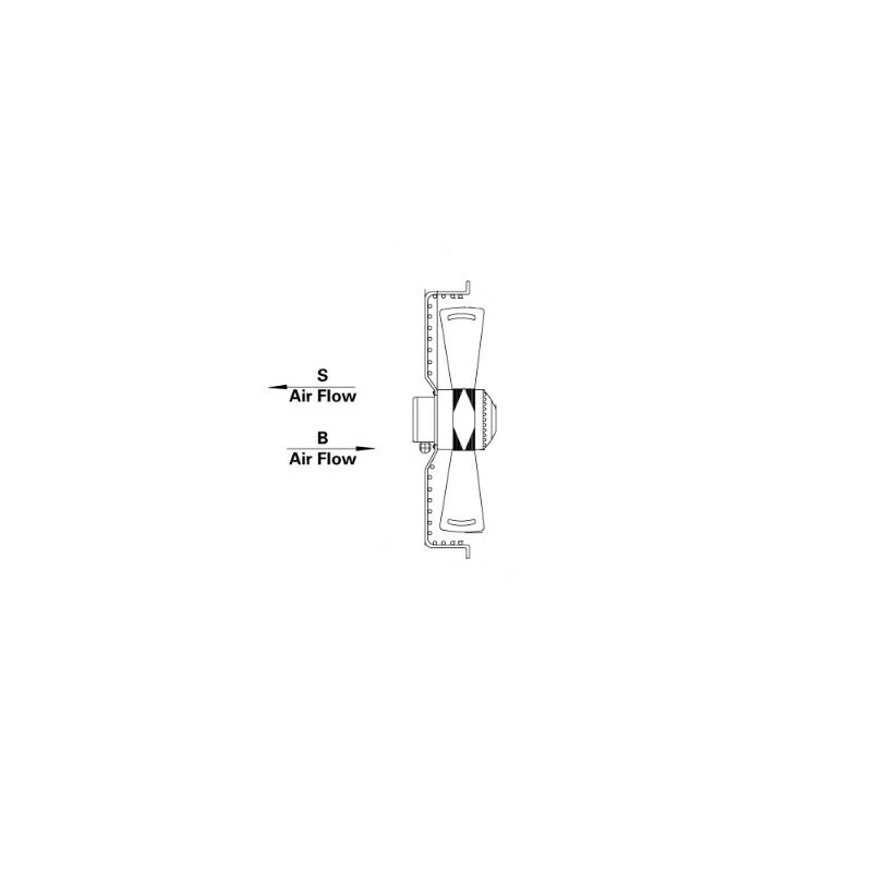 Axialventilator S4E350-AR06-66/B EBM