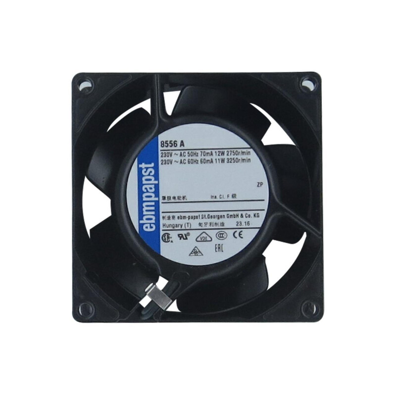 Fan 8556A 80x80mm H38 230V EBM