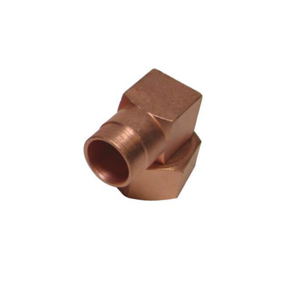 Angle Rotalock connection 1 3/4"-22mm