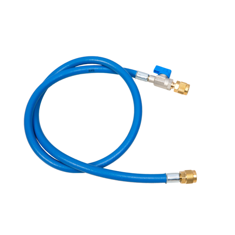 Füllschlauch 1/4"SAE m. Absperrventil...