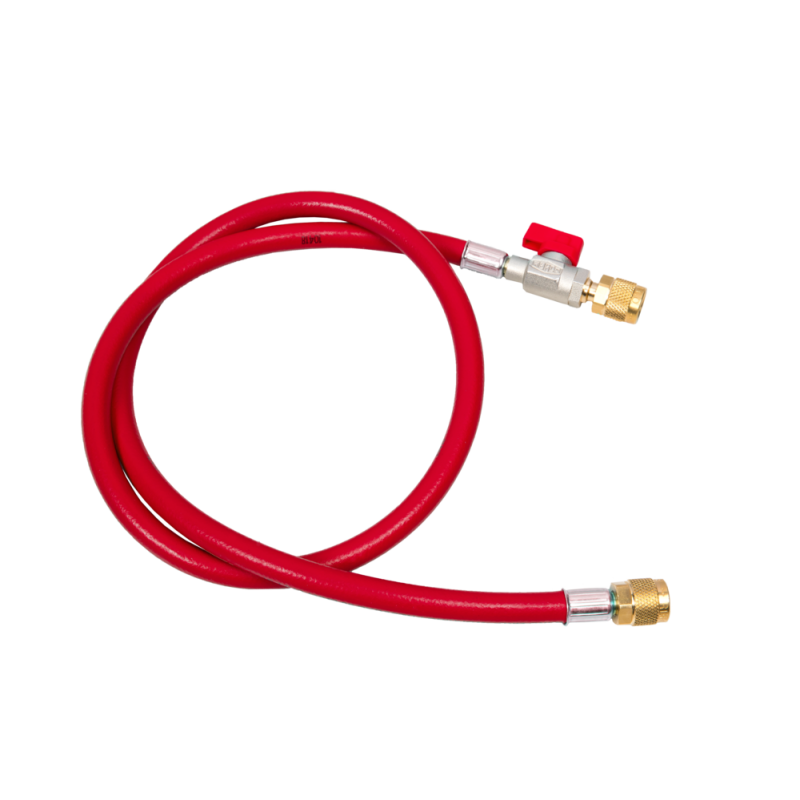 Füllschlauch 1/4"SAE m. Absperrventil...