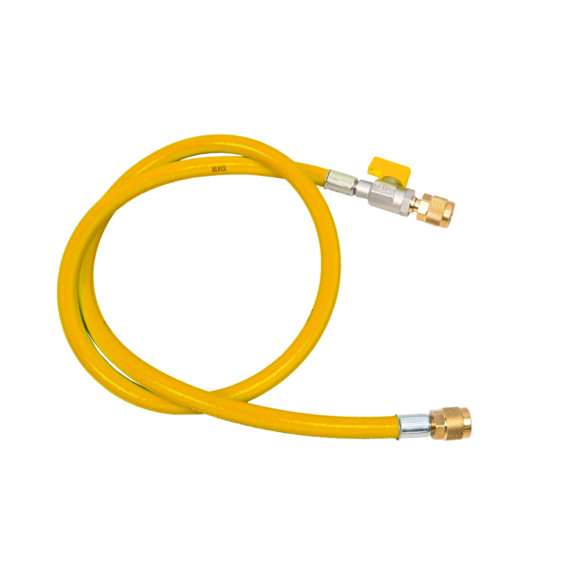 Füllschlauch 1/4"SAE m. Absperrventil...