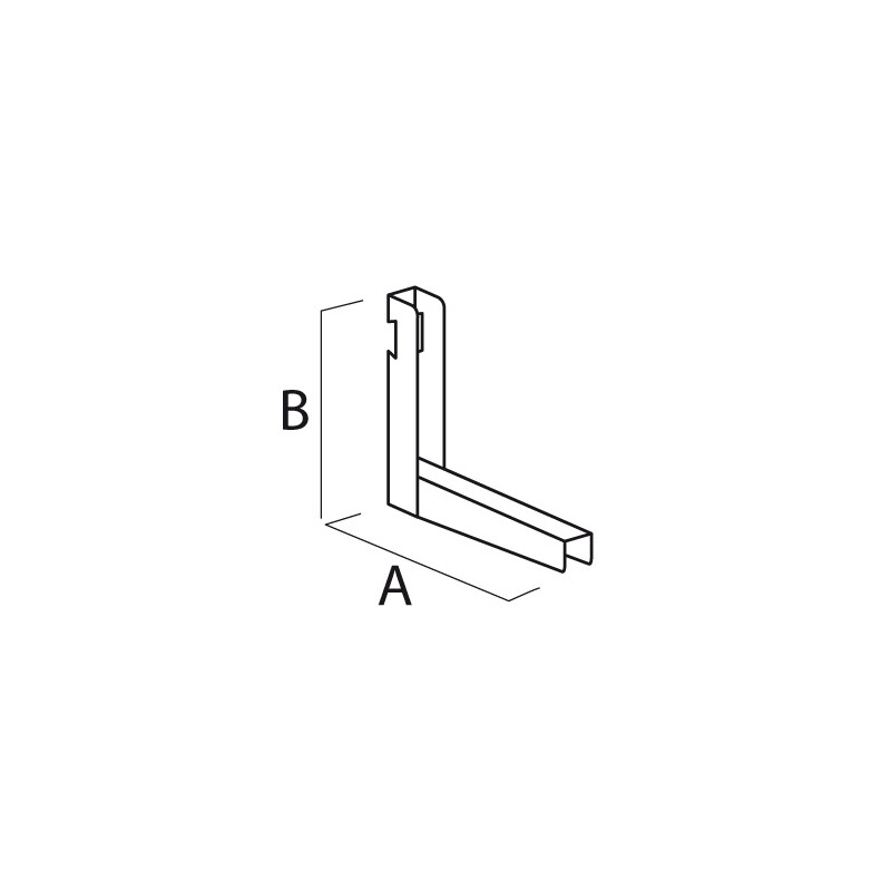 Stainless steel wall bracket 450*400mm 160kg