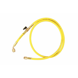 Premium charging hose with shutoff valve S 1500mm