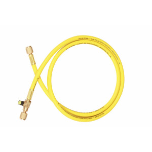 Premium charging hose with shutoff valve 1500mm