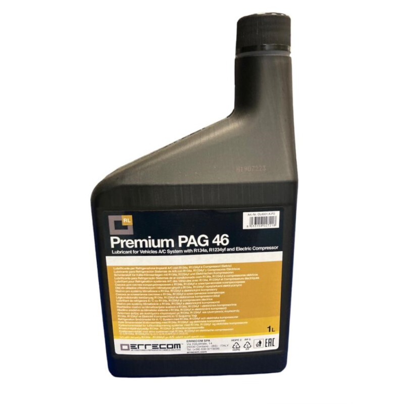 Kältemaschinenöl Premium PAG46 1L Errecom