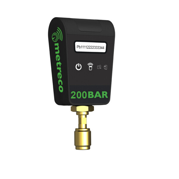 Pressure transducer -1/+200bar CO2 Metreco