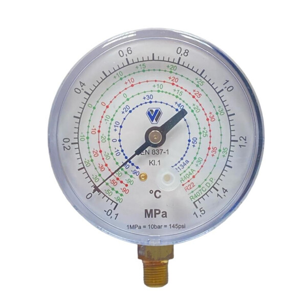 Pressure gauge PF80/15R1/A6/K1 Wigam