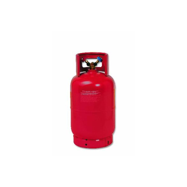 Kältemittelflasche 2-V 12L R32 rot